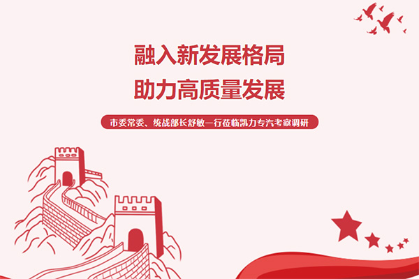 “【特别报道】融入新发展格局 助力高质量发展——市委常委、统战部长舒敏一行莅临凯力专汽考察调研